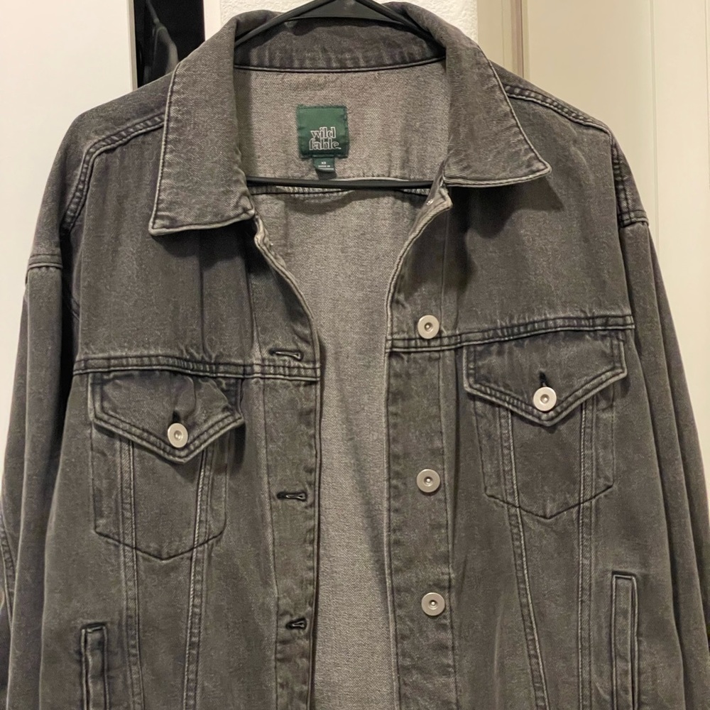 Denim Jacket dark Gray wash
